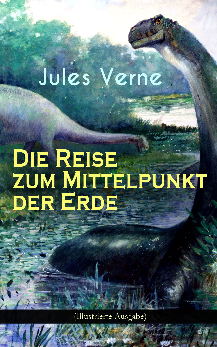 Die Reise zum Mittelpunkt der Erde (Illustrierte Ausgabe)